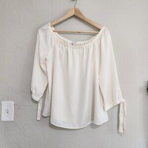 J.Crew: Off-the-Shoulder Blouse